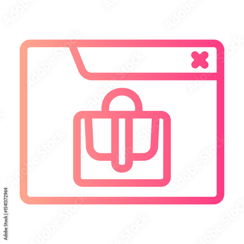 browser gradient icon