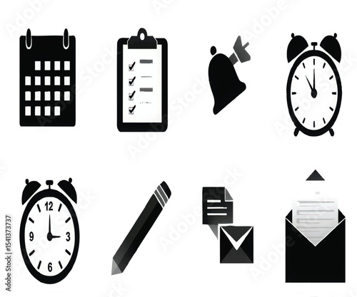 Office and Productivity Icons Set