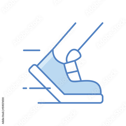 Running  Icon vector