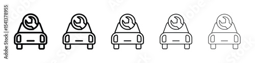 Car repair icon for mobile concept and web design.