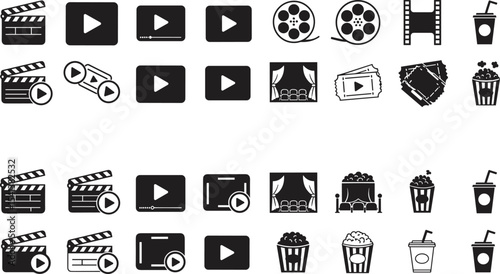 Writing icon set, hand with pencil, document and clipboard, outline and solid style, vector illustration, office, form, signature symbol