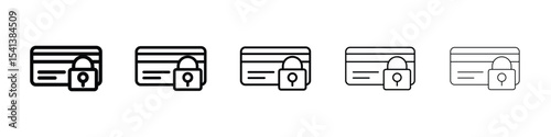 Credit limit icon for mobile concept and web design.
