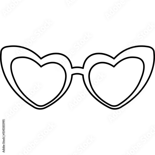Sunglasses Line Icon