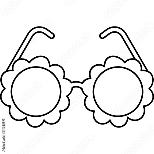 Sunglasses Line Icon