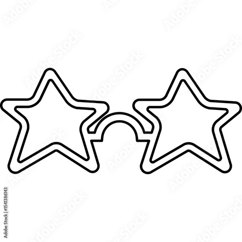 Sunglasses Line Icon