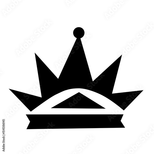 crown silhouette illustration