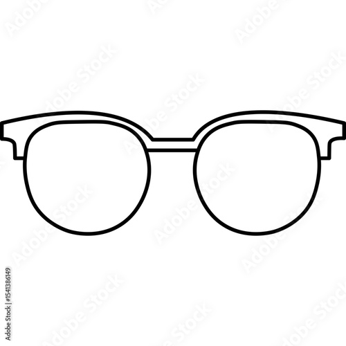 Sunglasses Line Icon
