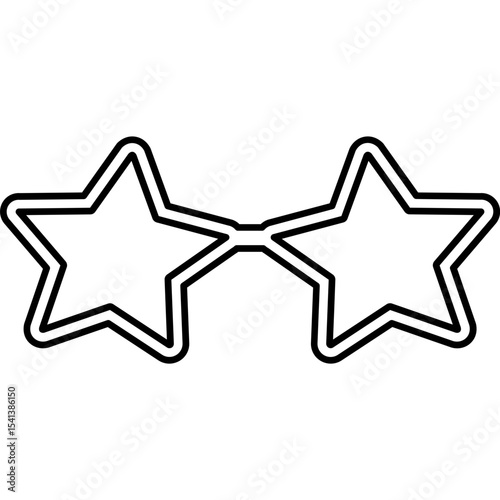 Sunglasses Line Icon