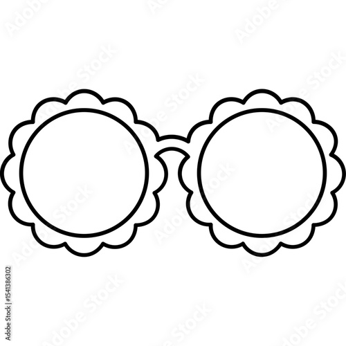 Sunglasses Line Icon