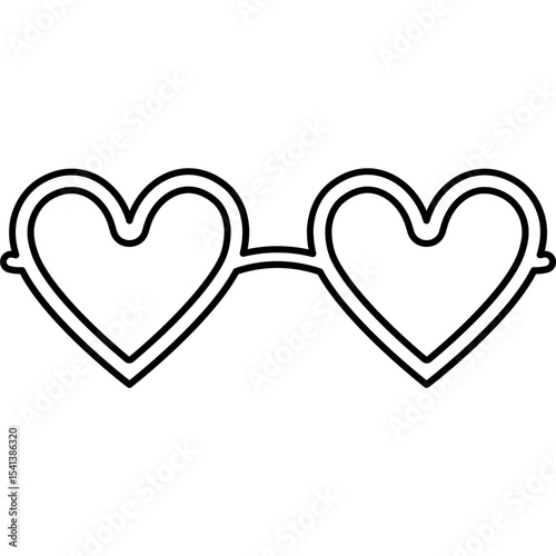 Sunglasses Line Icon
