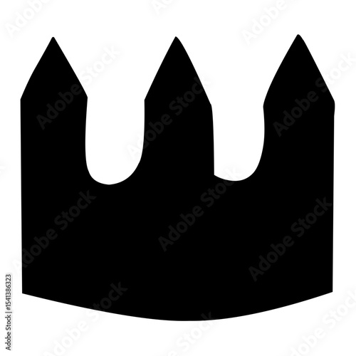 crown silhouette illustration