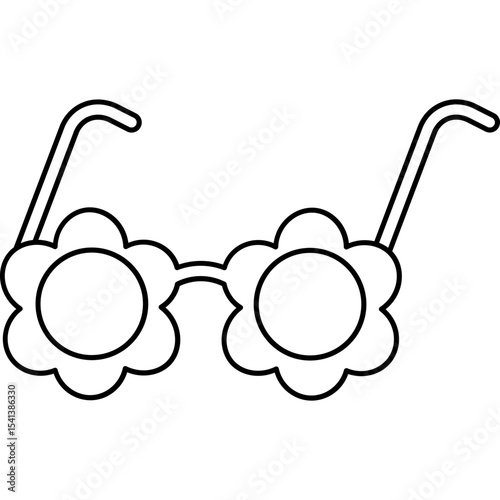 Sunglasses Line Icon