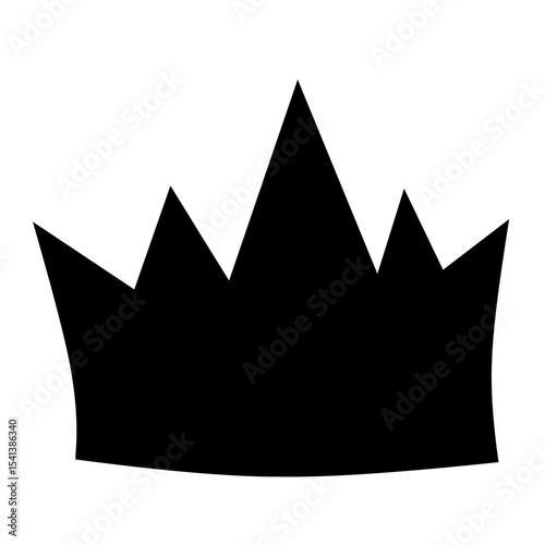 crown silhouette illustration