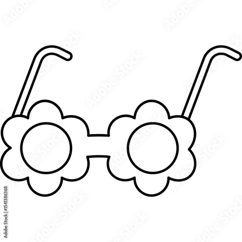 Sunglasses Line Icon