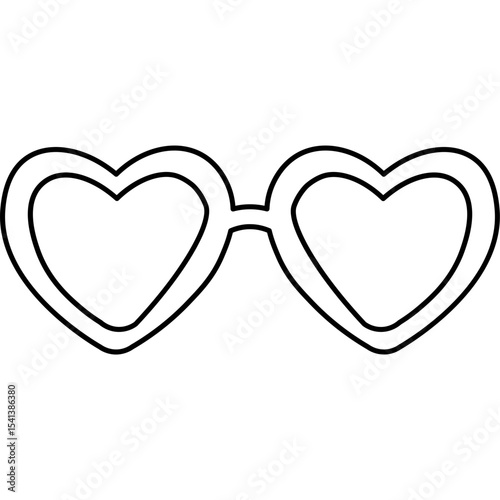 Sunglasses Line Icon