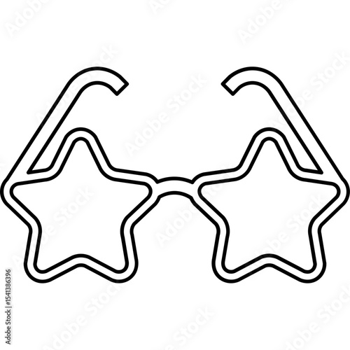 Sunglasses Line Icon