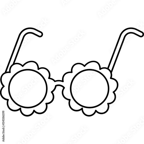 Sunglasses Line Icon