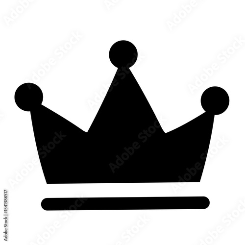 crown silhouette illustration