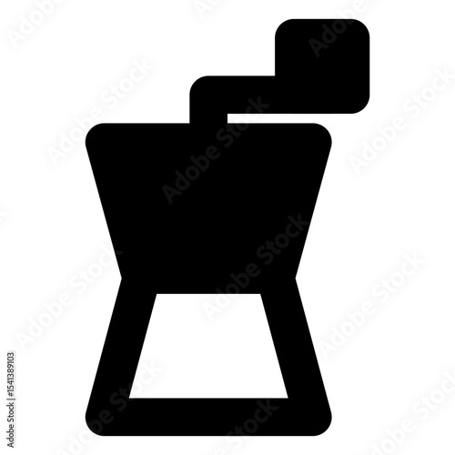kitchen solid icon set