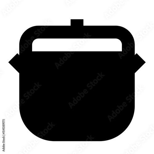 kitchen solid icon set
