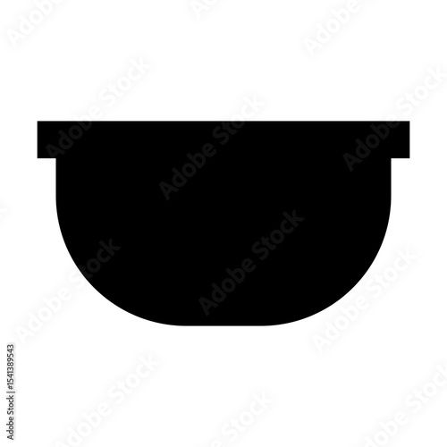 kitchen solid icon set