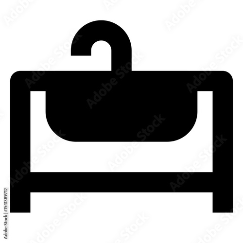 kitchen solid icon set