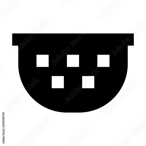 kitchen solid icon set