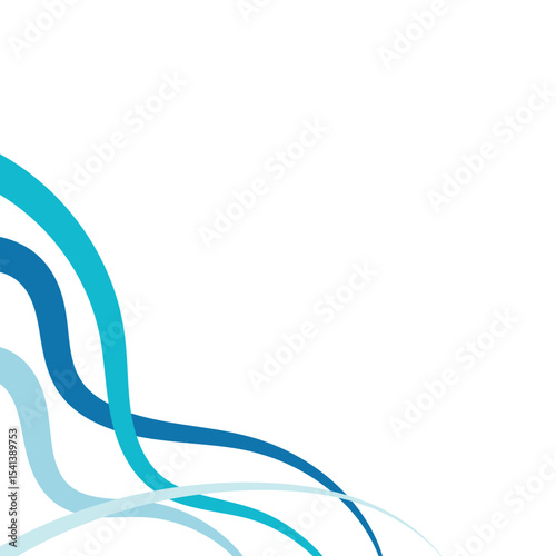 Abstract Wave Corner