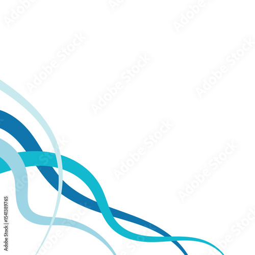Abstract Wave Corner