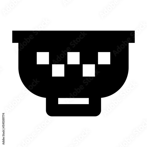 kitchen solid icon set