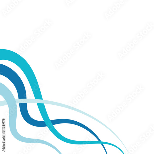 Abstract Wave Corner