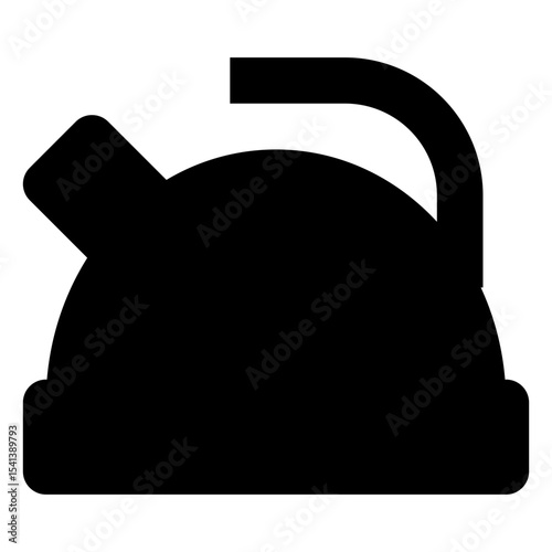 kitchen solid icon set