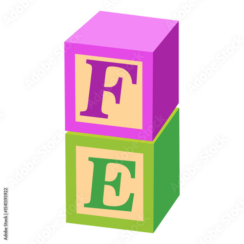 Toys Alphabet Blocks