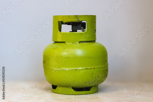 Indonesian subsidized LPG gas cylinder