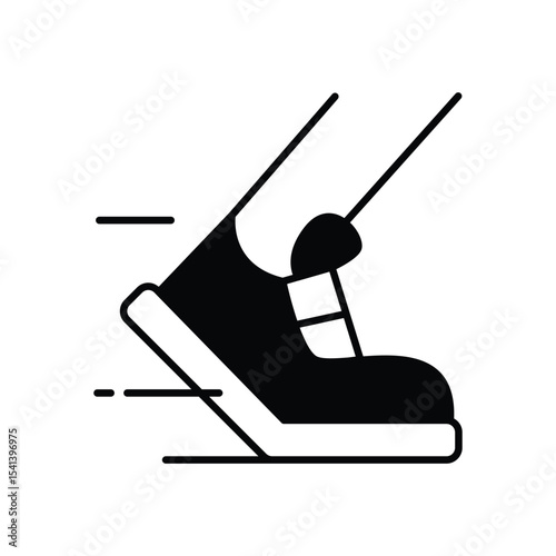 Running  Icon vector