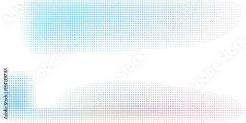 Halftone dot gradient background with soft blue, gray, and pink hues. Modern abstract layout suitable for tech, digital, and minimal design themes.
