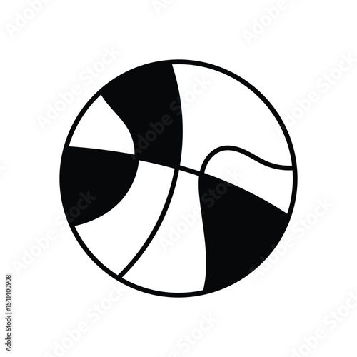 basket ball Icon vector