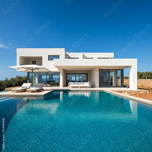 Luxusvilla mit pool
