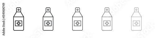 Medical pump icon for mobile concept and web design.