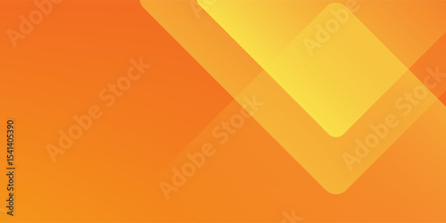 Abstract orange and yellow geometric background. Dynamic shapes composition. Cool background design for posters. Vector illustration eps.10