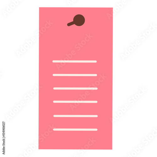 Sticky Notes Illustration Vector