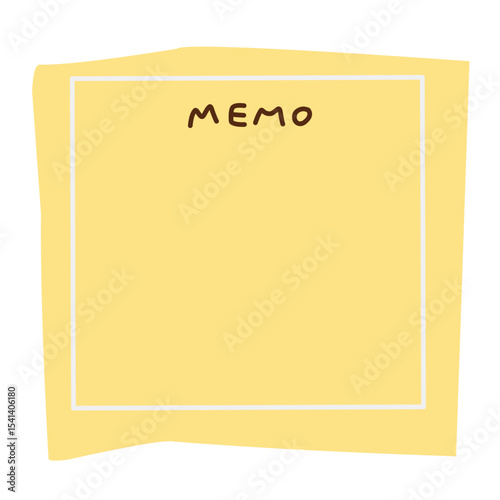 Sticky Notes Illustration Vector
