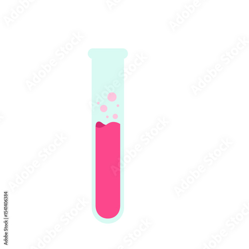 Pink Liquid in Test Tube