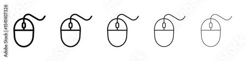 Mouse icon for mobile concept and web design.