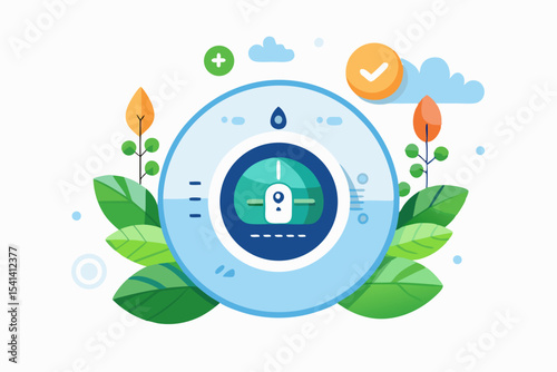 smart thermostat eco mode solar heating