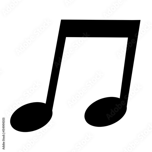 musical note vector