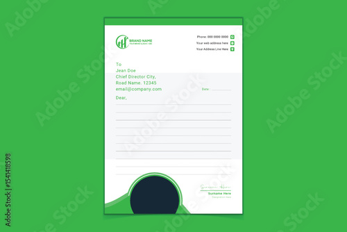 Letterhead Design Template