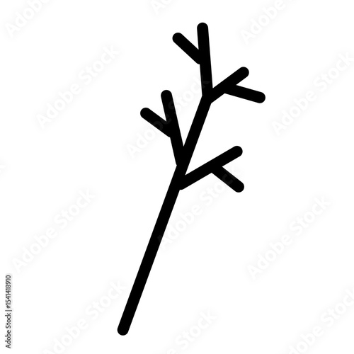 leaf nature icon doodles illustration 