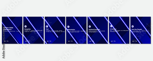 Carousel Design Template, Instagram and LinkedIn post Business Template.