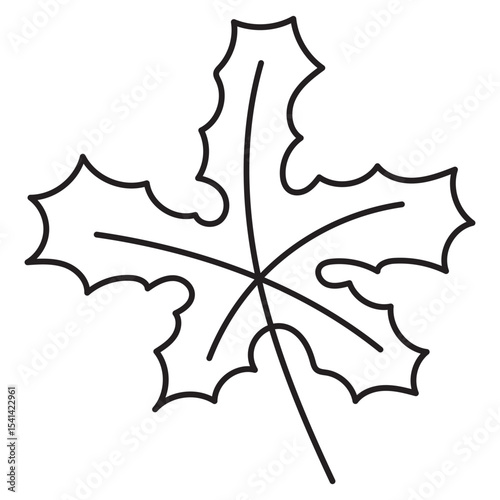 Doodle Fall Leaves